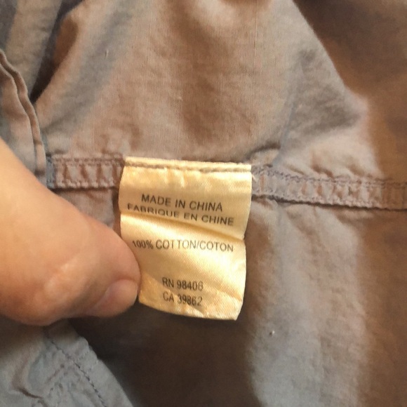 THEORY Men’s button down shirt, size large - Picture 6 of 8